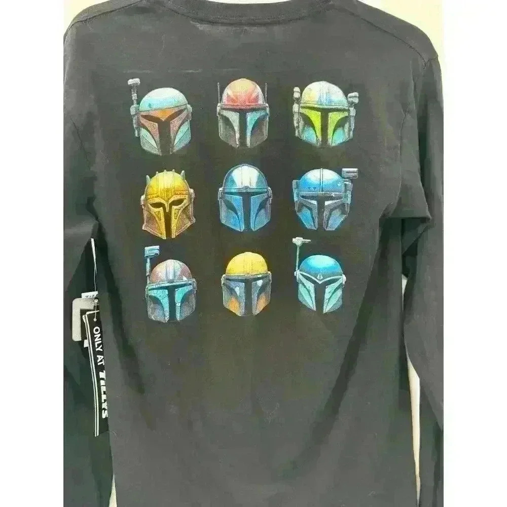Star Wars Element Mandalorian Legion Long Sleeve Tee‎ - Men's Size Small Tillys